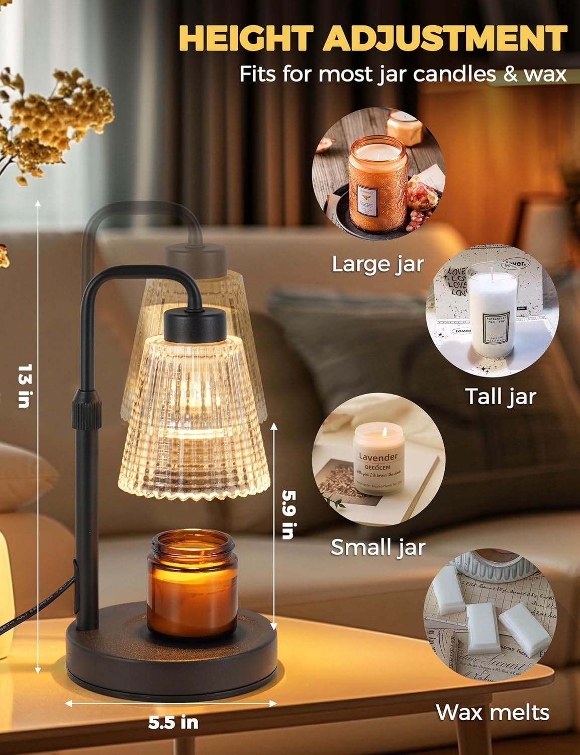 Harlemcart Candle Warmer